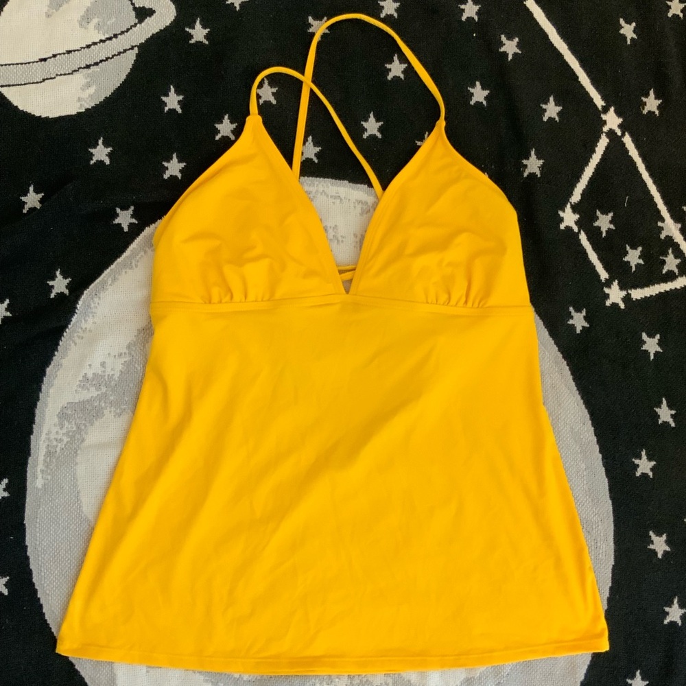 Athleta Marigold Swim Tankini Top